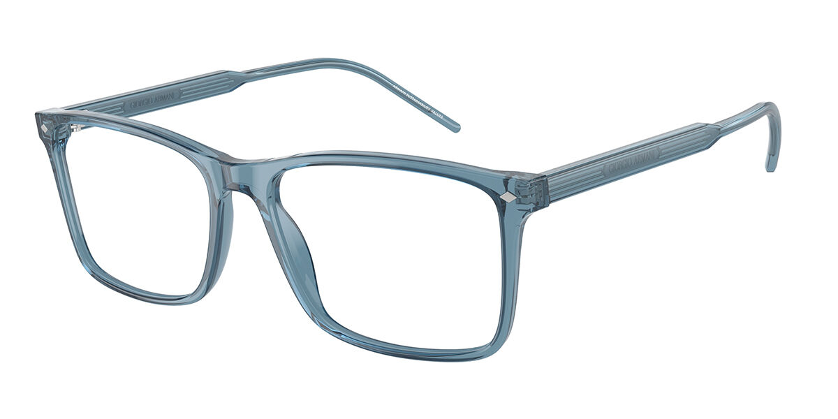 Image of Giorgio Armani AR7258 6071 55 Niebieskie Męskie Okulary Korekcyjne PL