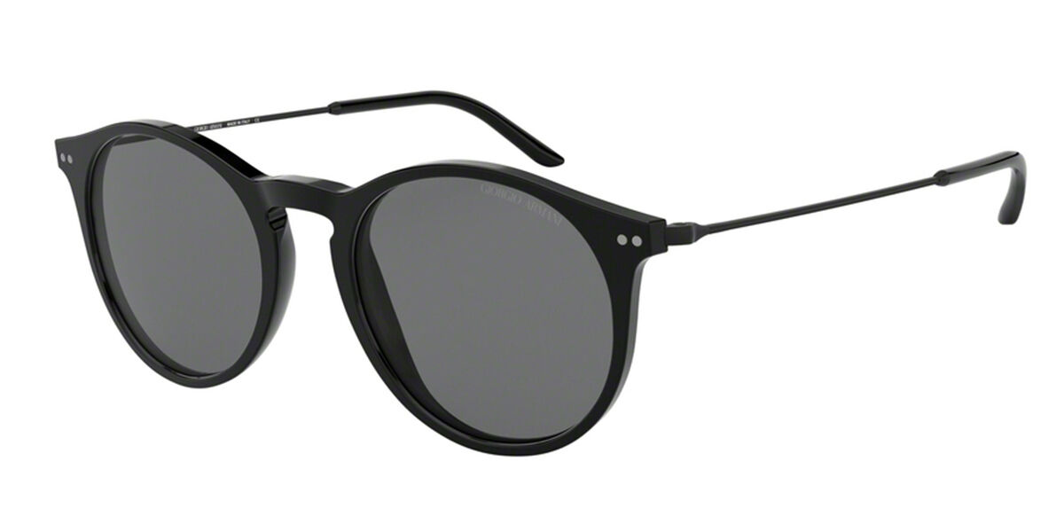 Image of Giorgio Armani AR8121 500187 Óculos de Sol Pretos Masculino PRT