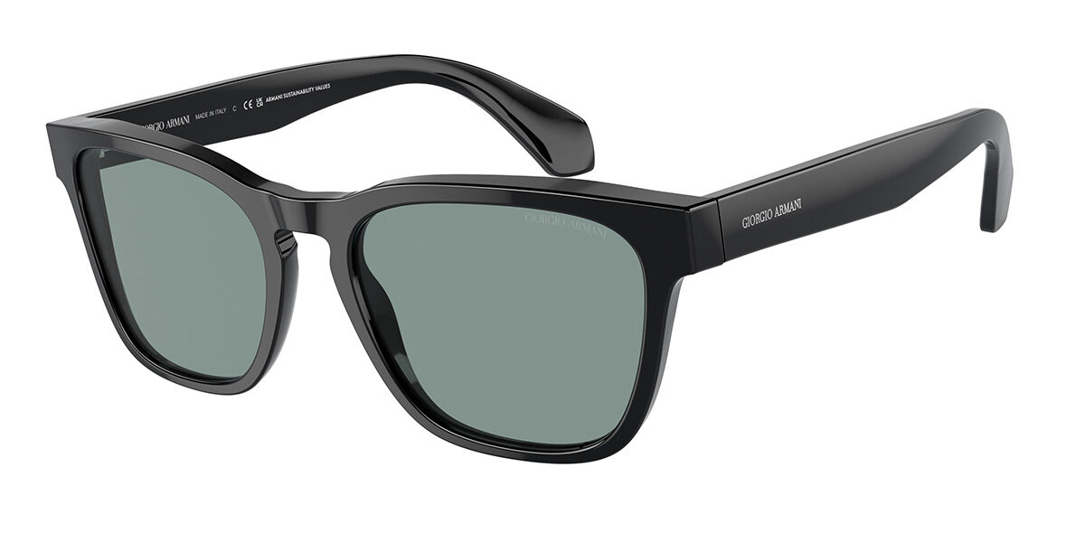 Image of Giorgio Armani AR8155 587556 55 Lunettes De Soleil Homme Noires FR