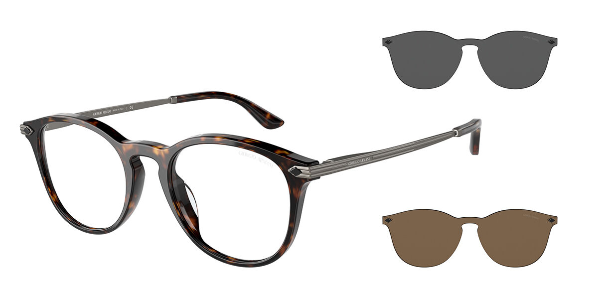 Image of Giorgio Armani AR8159U 50261W Óculos de Grau Tortoiseshell Masculino PRT