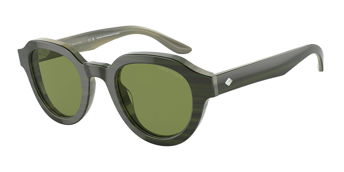 Image of Giorgio Armani AR8172U 59714E Óculos de Sol Verdes Feminino BRLPT