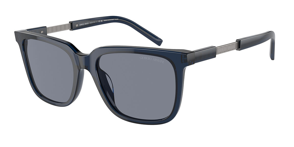 Image of Giorgio Armani AR8202U 604719 Óculos de Sol Azuis Masculino BRLPT