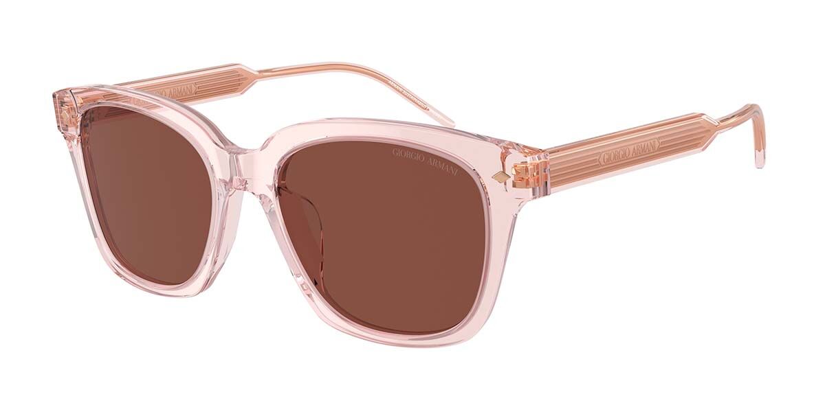 Image of Giorgio Armani AR8210U 6073C5 52 Lunettes De Soleil Femme Roses FR