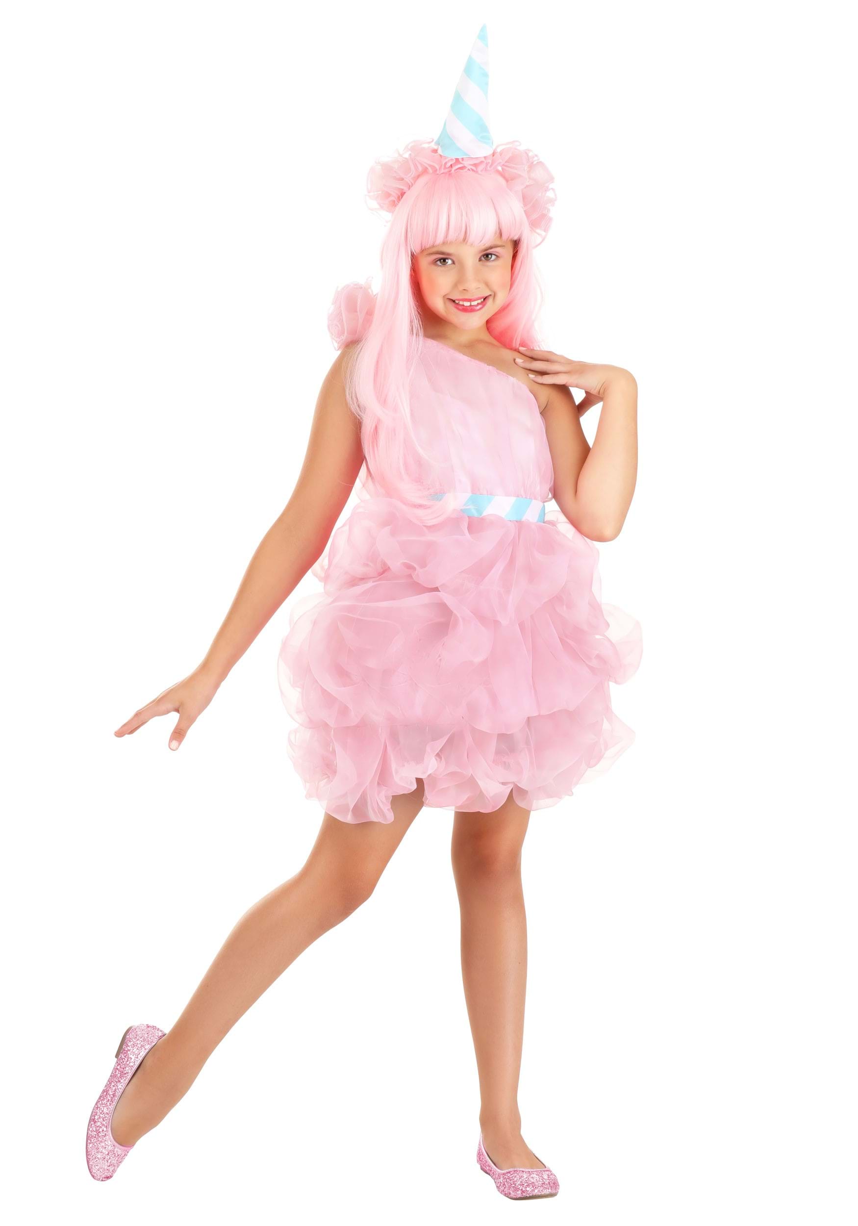 Image of Girl's Cotton Candy Costume Dress ID FUN1832CH-XL