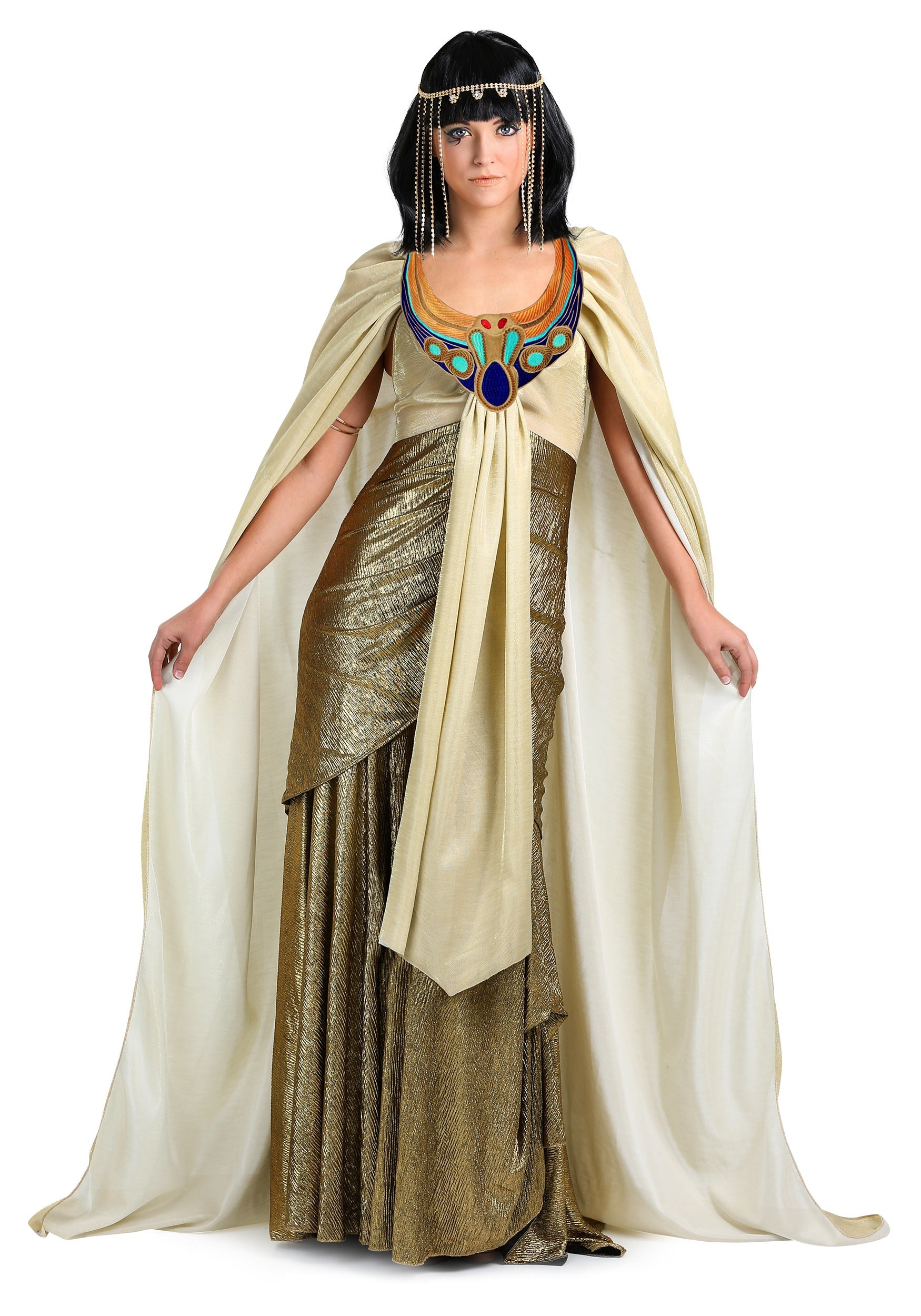 Image of Golden Cleopatra Plus Size Costume for Women ID FUN2890PL-4X