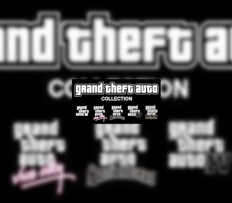 Image of Grand Theft Auto Collection EU Steam CD Key TR