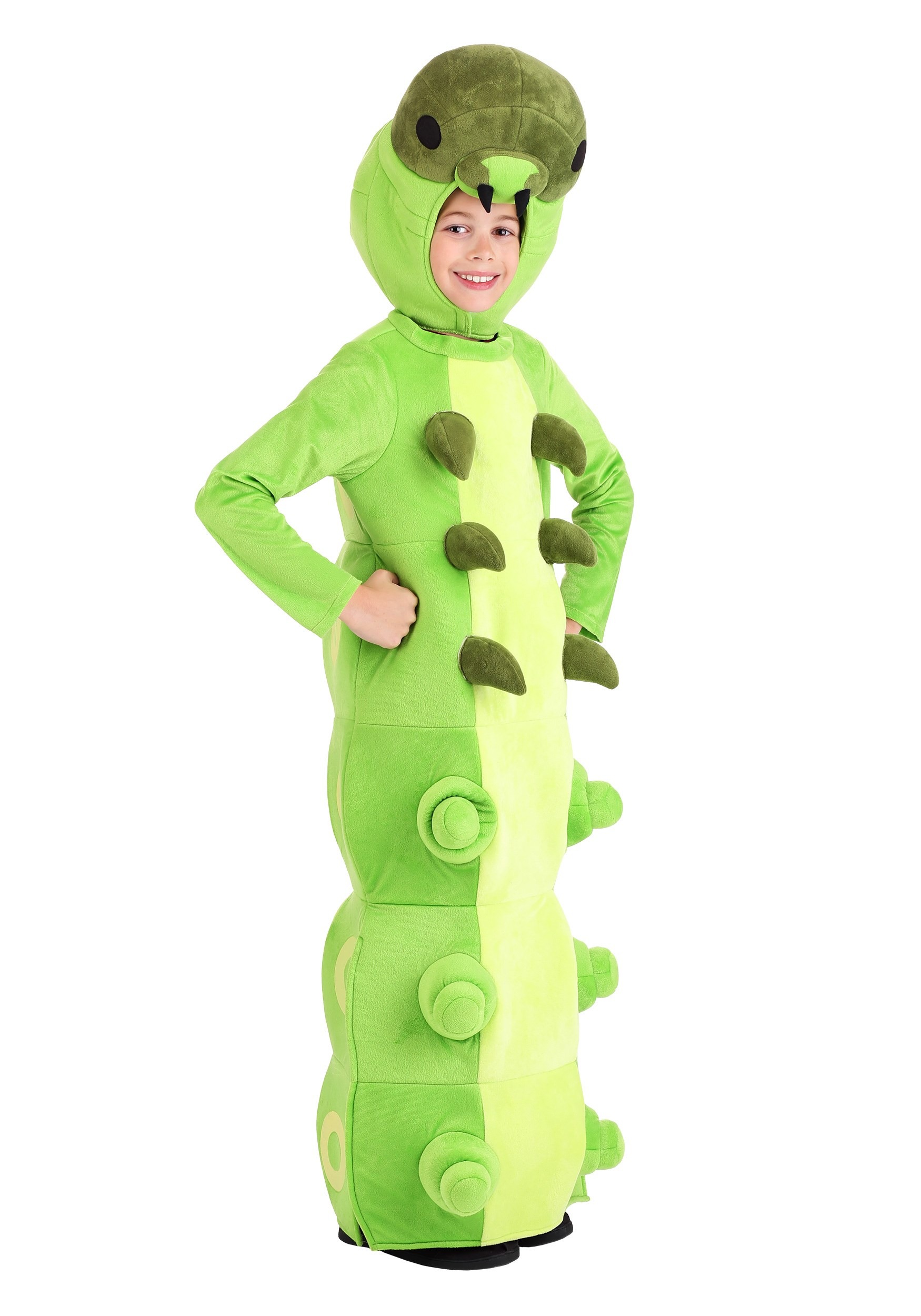 Image of Green Caterpillar Kid's Costume ID FUN7073CH-L
