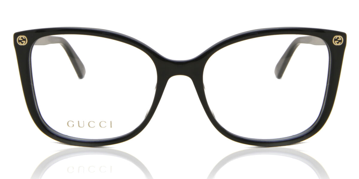 Image of Gucci GG0026O 001 Óculos de Grau Pretos Feminino BRLPT