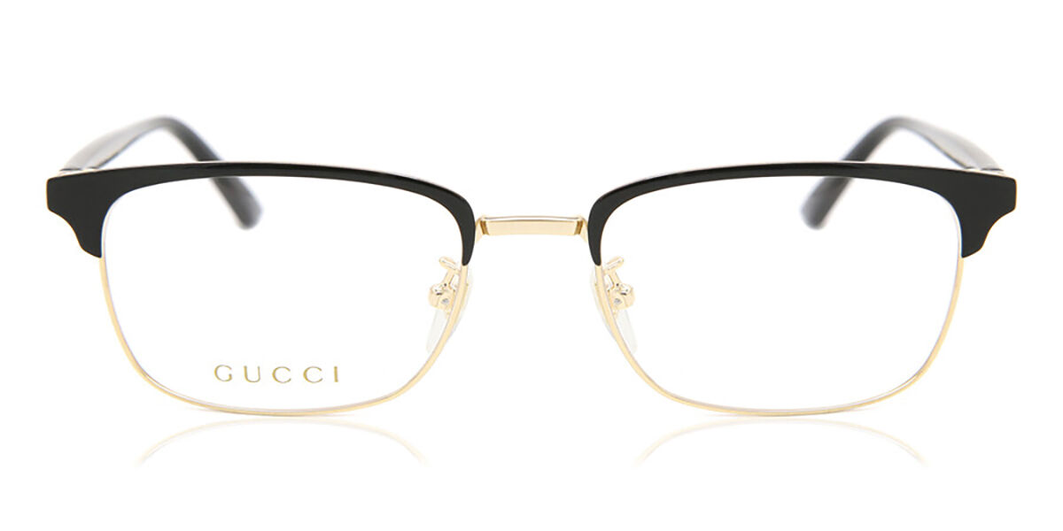Image of Gucci GG0131O 001 Óculos de Grau Pretos Masculino PRT