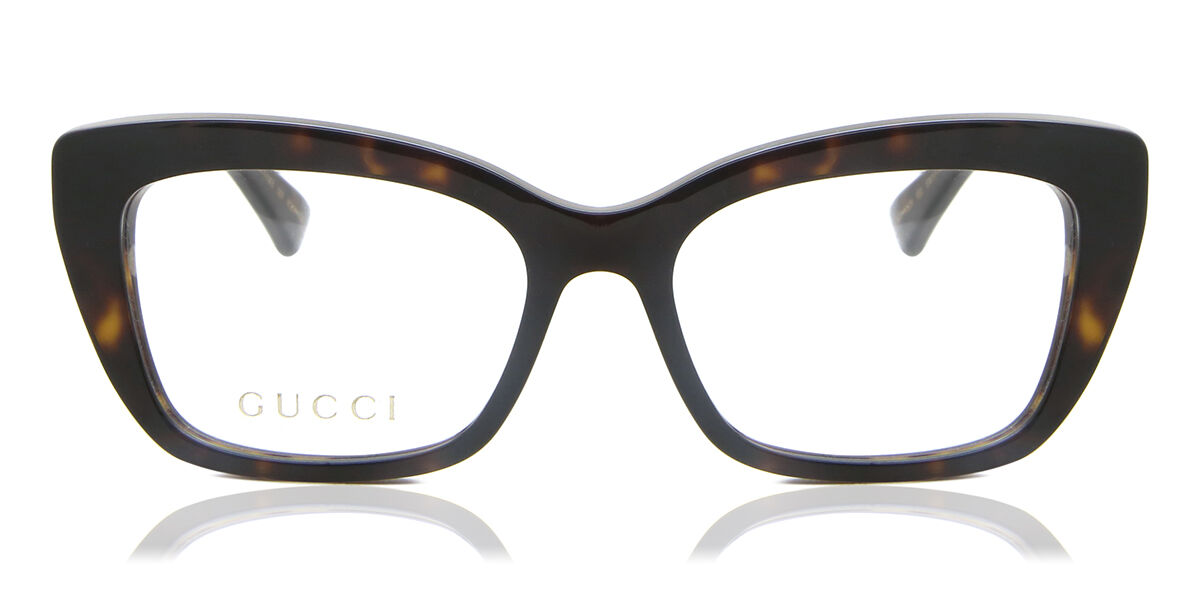 Image of Gucci GG0165ON 002 Óculos de Grau Tortoiseshell Feminino PRT