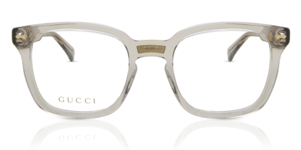Image of Gucci GG0184O 005 Óculos de Grau Cinzas Masculino BRLPT