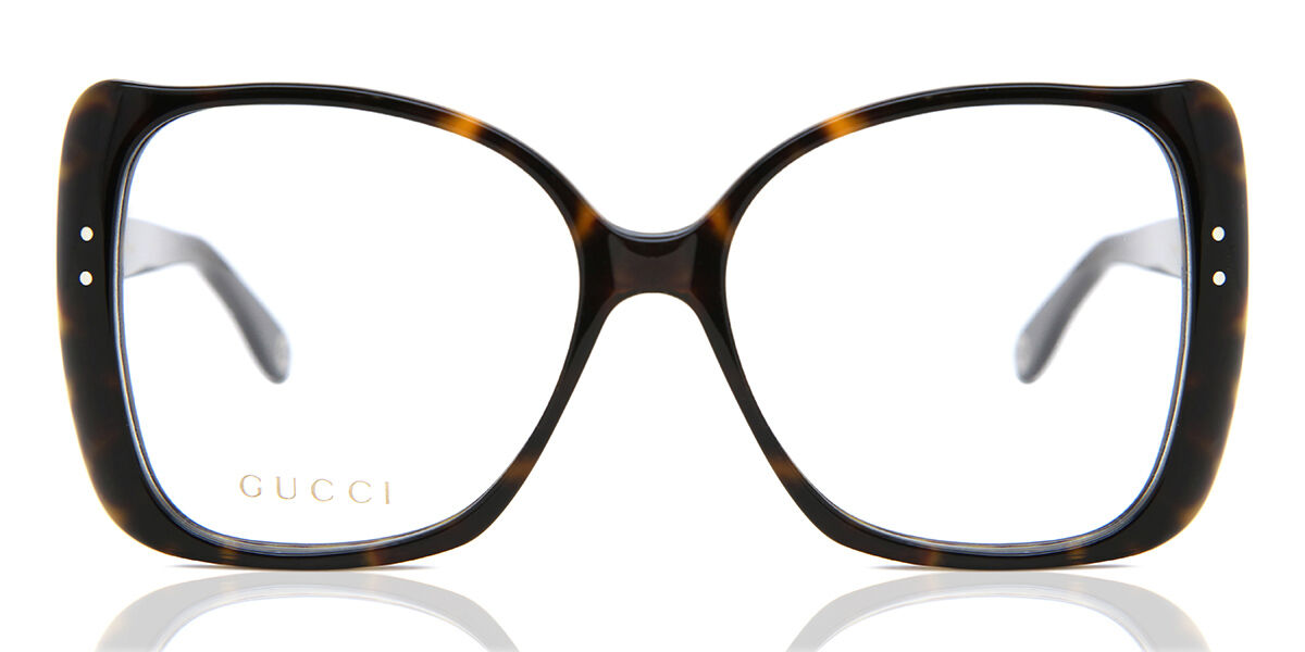 Image of Gucci GG0473O 002 Óculos de Grau Tortoiseshell Feminino PRT