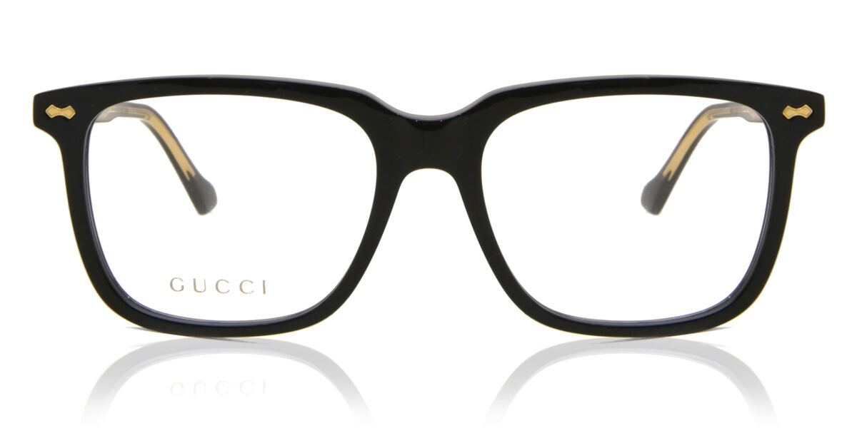 Image of Gucci GG0737O 011 Óculos de Grau Pretos Masculino PRT