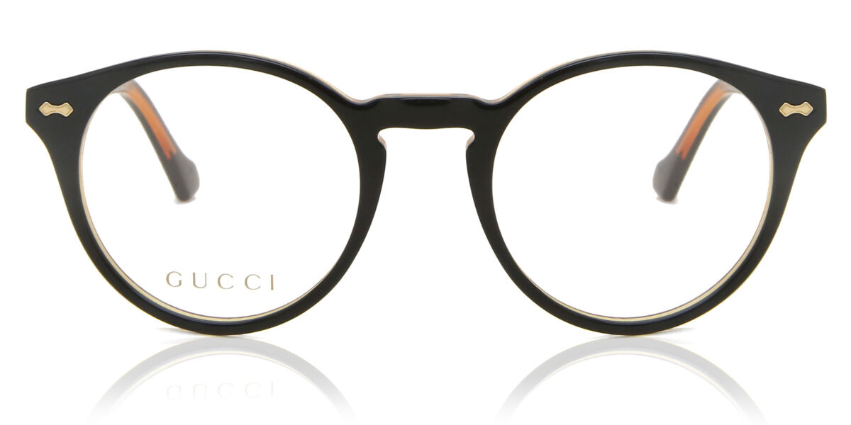 Image of Gucci GG0738O 004 Óculos de Grau Pretos Masculino BRLPT