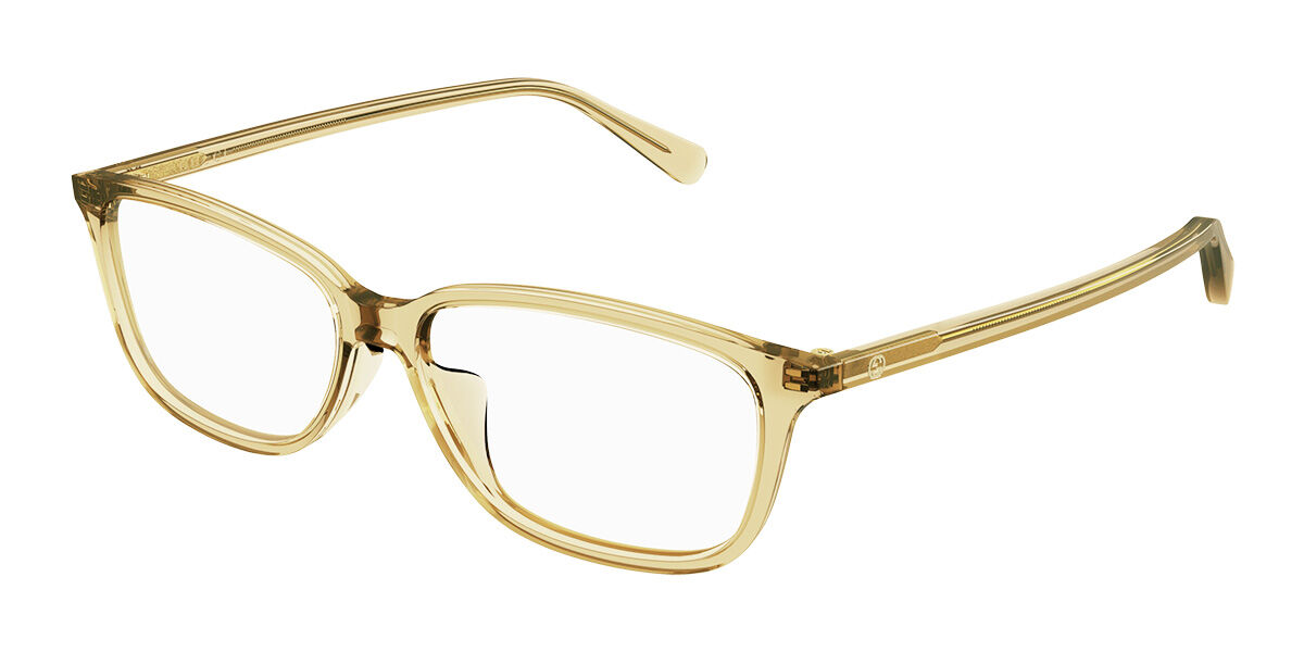 Image of Gucci GG0757OA Asian Fit 004 Óculos de Grau Marrons Feminino PRT