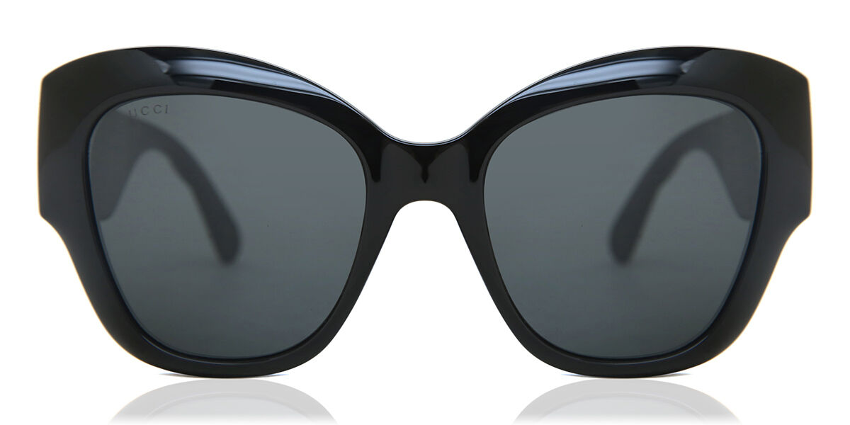 Image of Gucci GG0808S 001 53 Lunettes De Soleil Femme Noires FR