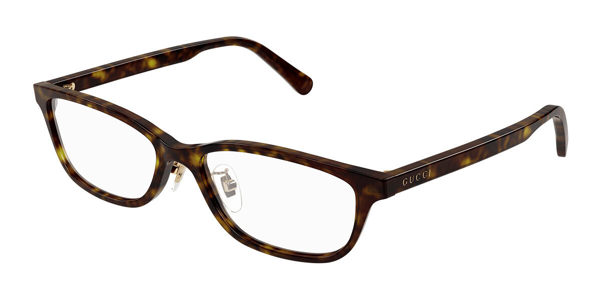 Image of Gucci GG0931OJ Asian Fit 005 54 Tortoiseshell Męskie Okulary Korekcyjne PL