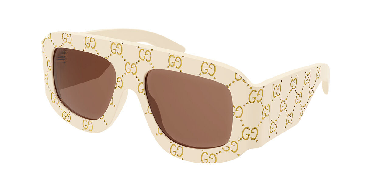 Image of Gucci GG0983S 001 Óculos de Sol Brancos Feminino BRLPT