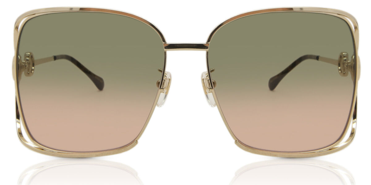 Image of Gucci GG1020S 001 Óculos de Sol Dourados Feminino BRLPT