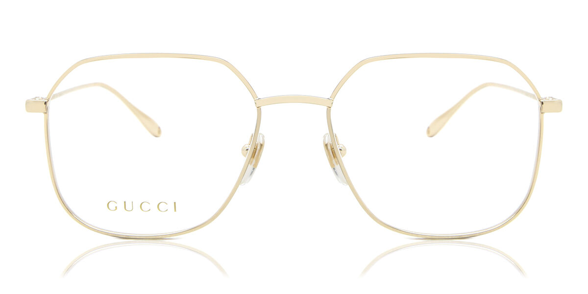 Image of Gucci GG1032O 005 Óculos de Grau Dourados Feminino PRT