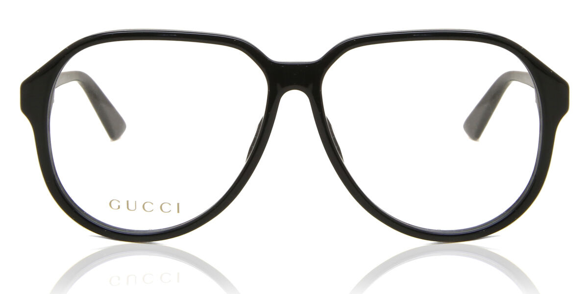 Image of Gucci GG1036O 001 Óculos de Grau Pretos Masculino PRT