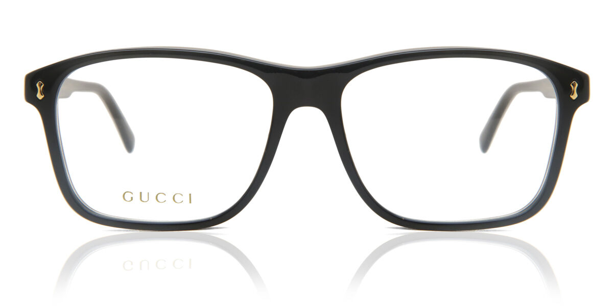 Image of Gucci GG1045O 004 Óculos de Grau Pretos Masculino PRT