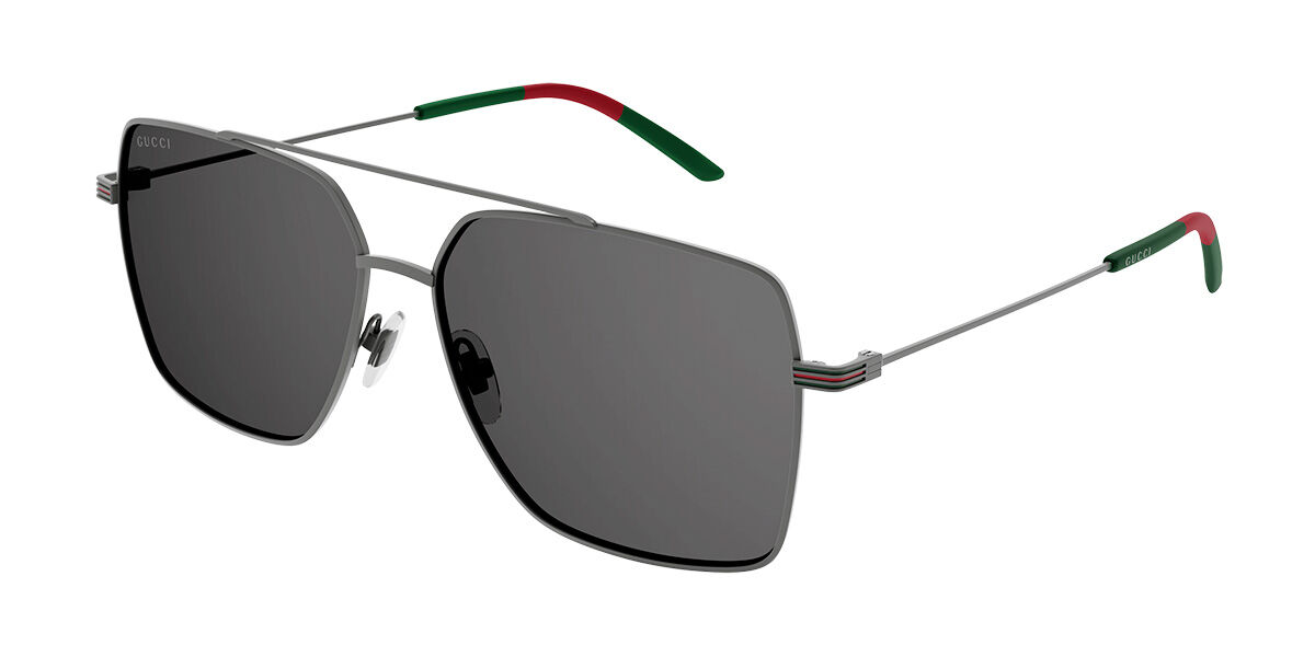 Image of Gucci GG1053SK Asian Fit 001 Óculos de Sol Cinzas Masculino PRT