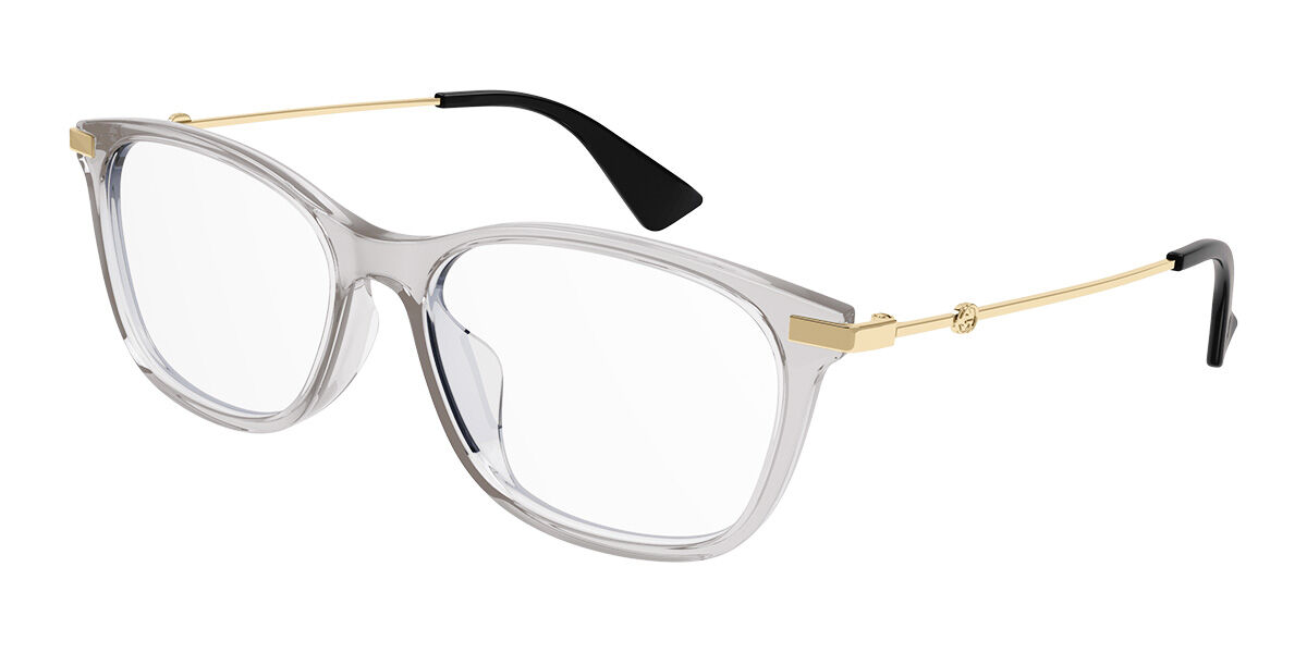 Image of Gucci GG1061OA Asian Fit 002 54 Szare Damskie Okulary Korekcyjne PL