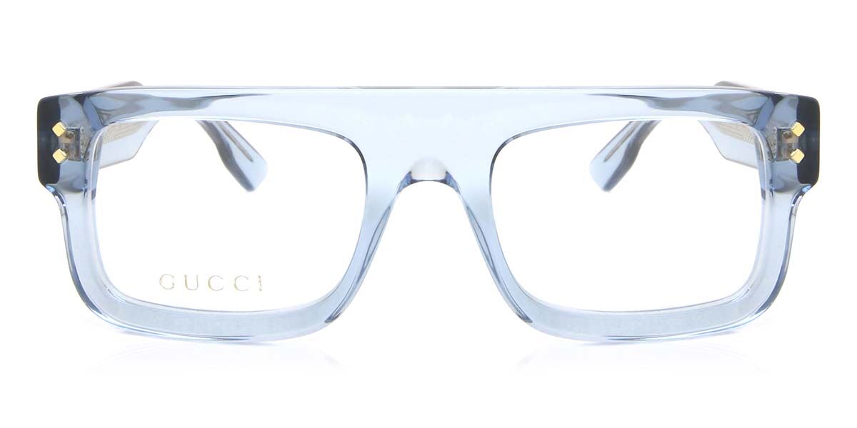 Image of Gucci GG1085O 004 Óculos de Grau Azuis Masculino BRLPT