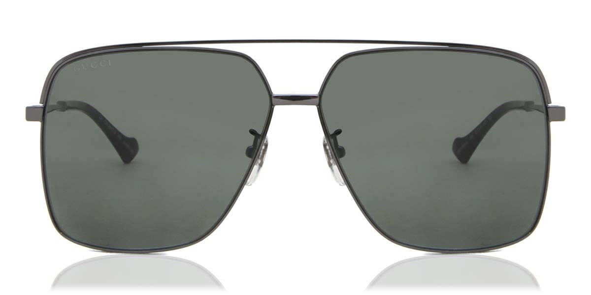 Image of Gucci GG1099SA Asian Fit 001 Óculos de Sol Cinzas Masculino PRT