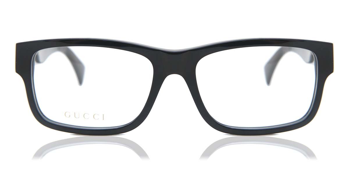 Image of Gucci GG1141O 001 Óculos de Grau Pretos Masculino BRLPT