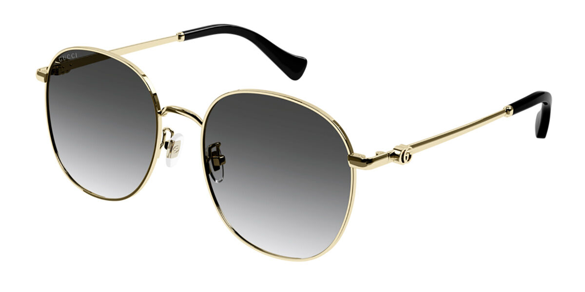 Image of Gucci GG1142S 001 Óculos de Sol Dourados Feminino PRT