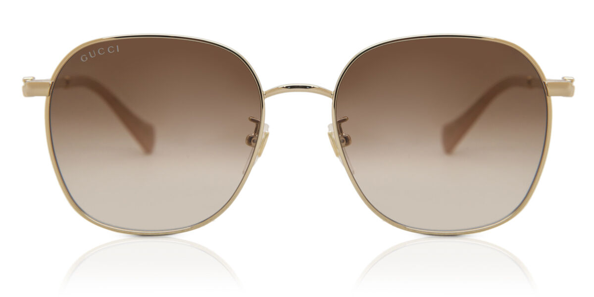 Image of Gucci GG1142SA Asian Fit 002 Óculos de Sol Pretos Feminino PRT