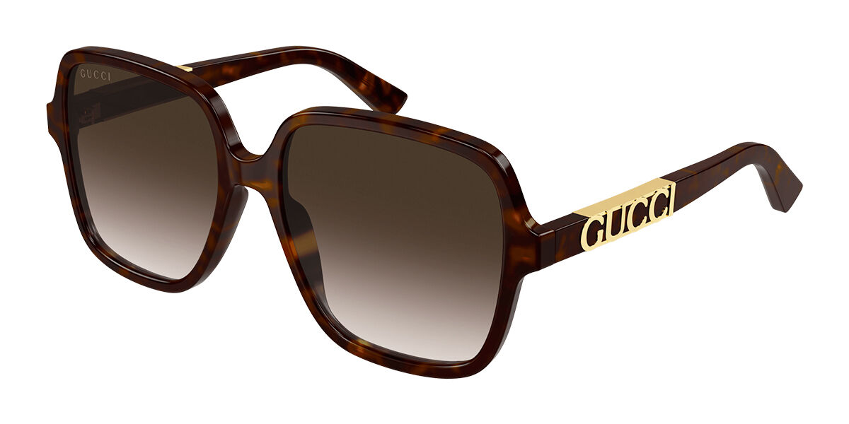 Image of Gucci GG1189SA Asian Fit 003 Óculos de Sol Tortoiseshell Feminino PRT