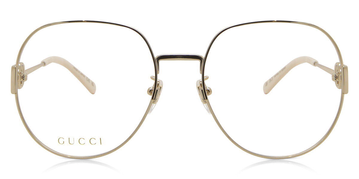Image of Gucci GG1208O 002 Óculos de Grau Dourados Feminino BRLPT