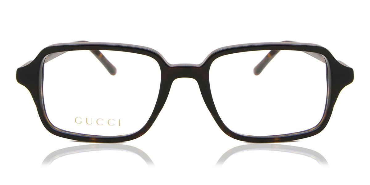 Image of Gucci GG1211O 002 Óculos de Grau Tortoiseshell Masculino PRT