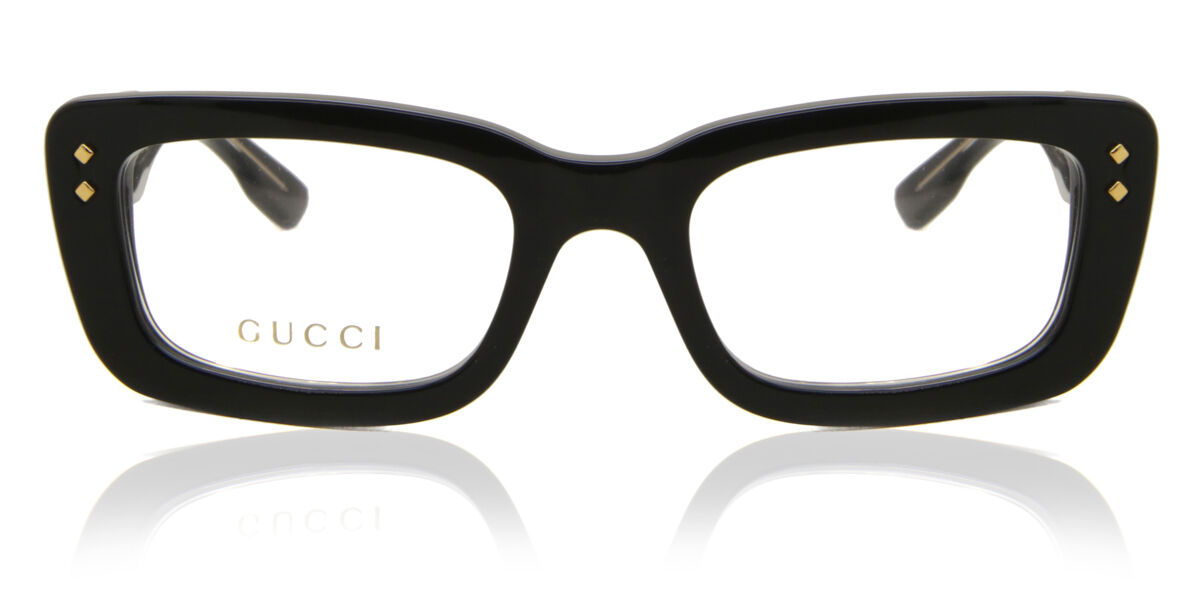 Image of Gucci GG1216O 001 Óculos de Grau Pretos Feminino PRT