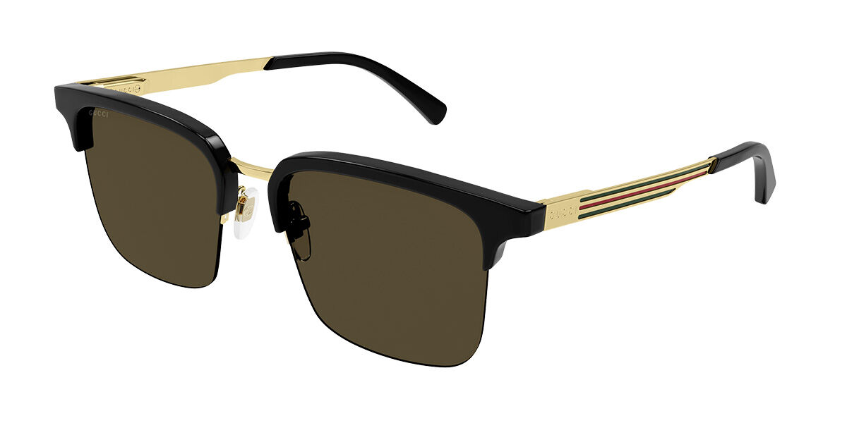 Image of Gucci GG1226S 001 53 Lunettes De Soleil Homme Noires FR