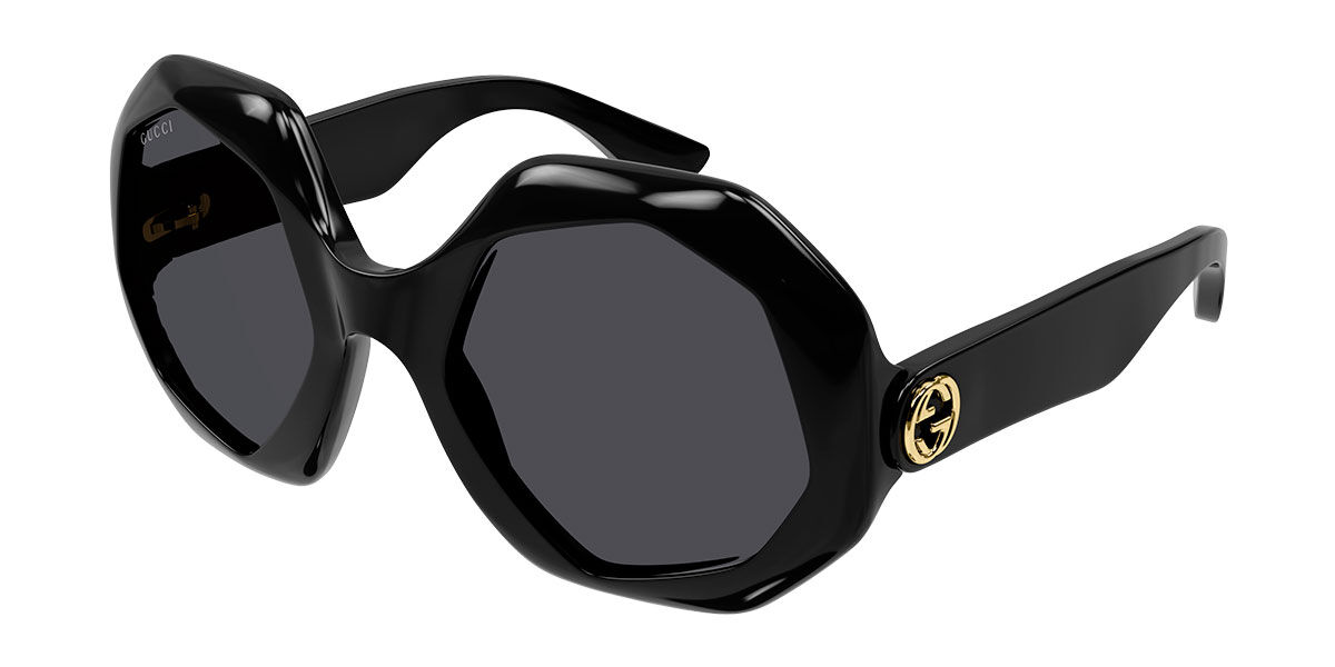 Image of Gucci GG1242S 001 Óculos de Sol Pretos Feminino BRLPT