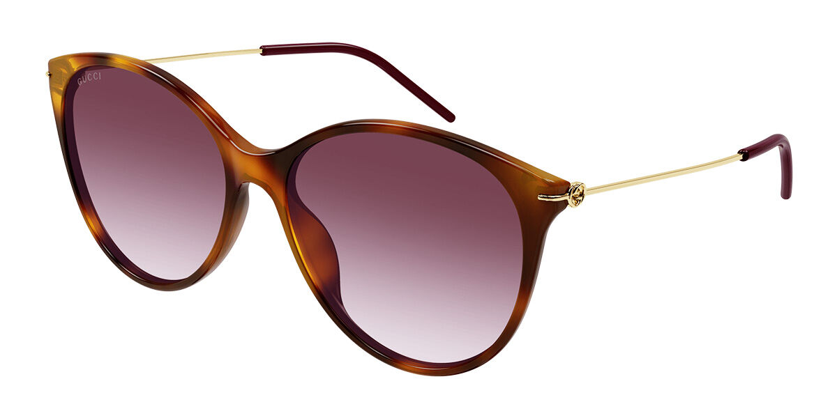 Image of Gucci GG1268S 002 Óculos de Sol Tortoiseshell Feminino BRLPT