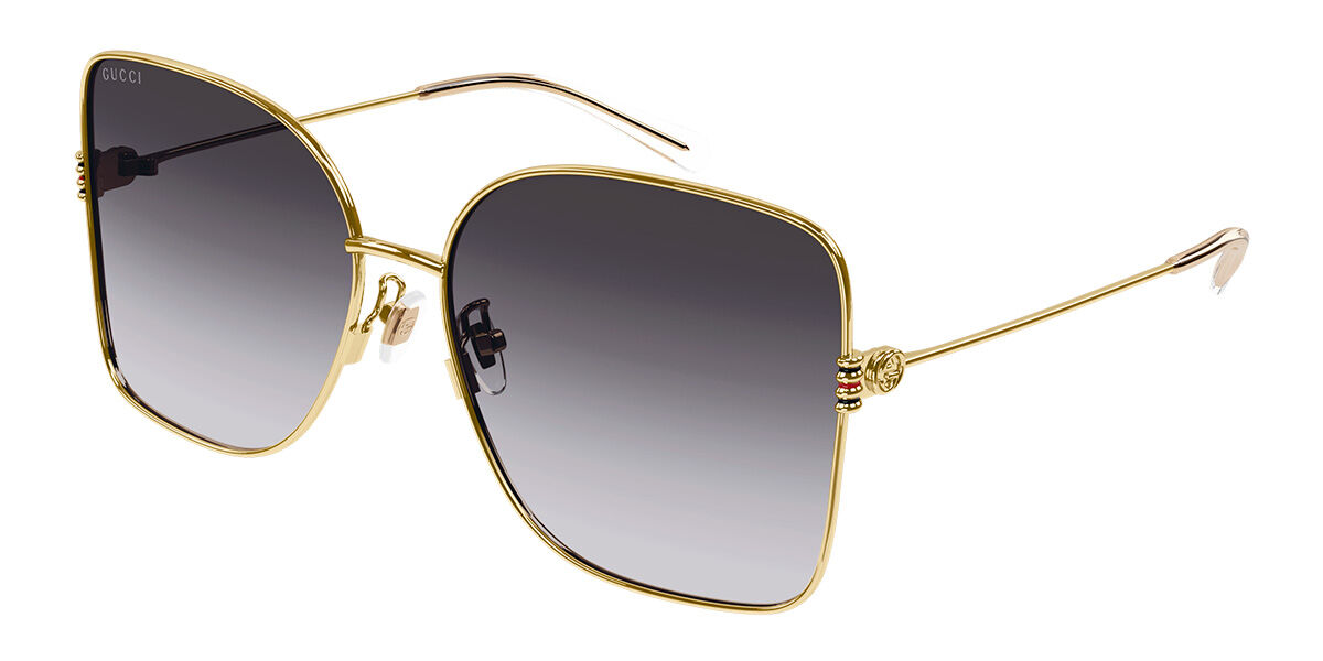 Image of Gucci GG1282SA Asian Fit 002 Óculos de Sol Dourados Feminino PRT
