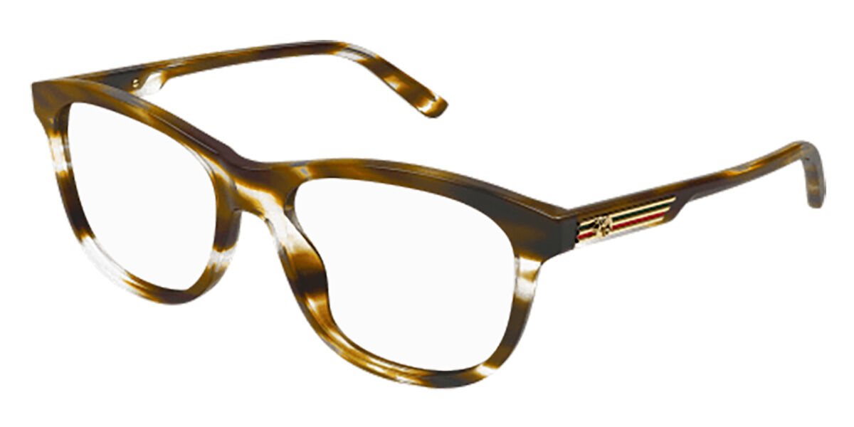 Image of Gucci GG1292O 003 Óculos de Grau Tortoiseshell Masculino BRLPT