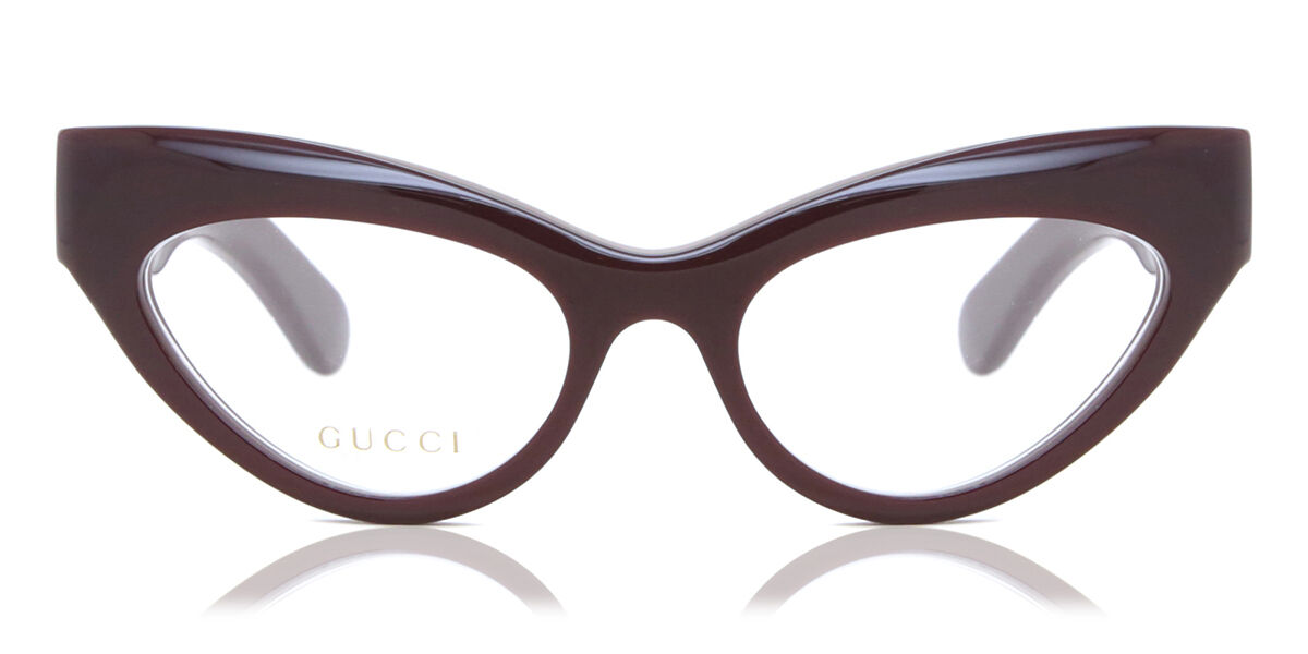 Image of Gucci GG1295O 002 Óculos de Grau Vermelhos Feminino BRLPT