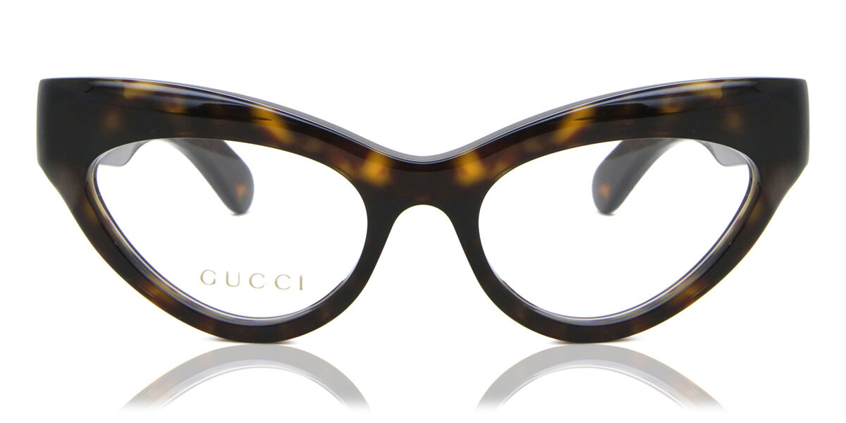 Image of Gucci GG1295O 003 53 Lunettes De Vue Femme Tortoiseshell (Seulement Monture) FR