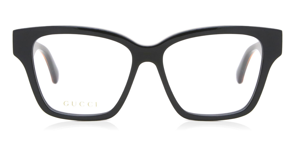 Image of Gucci GG1302O 004 Óculos de Grau Pretos Feminino PRT