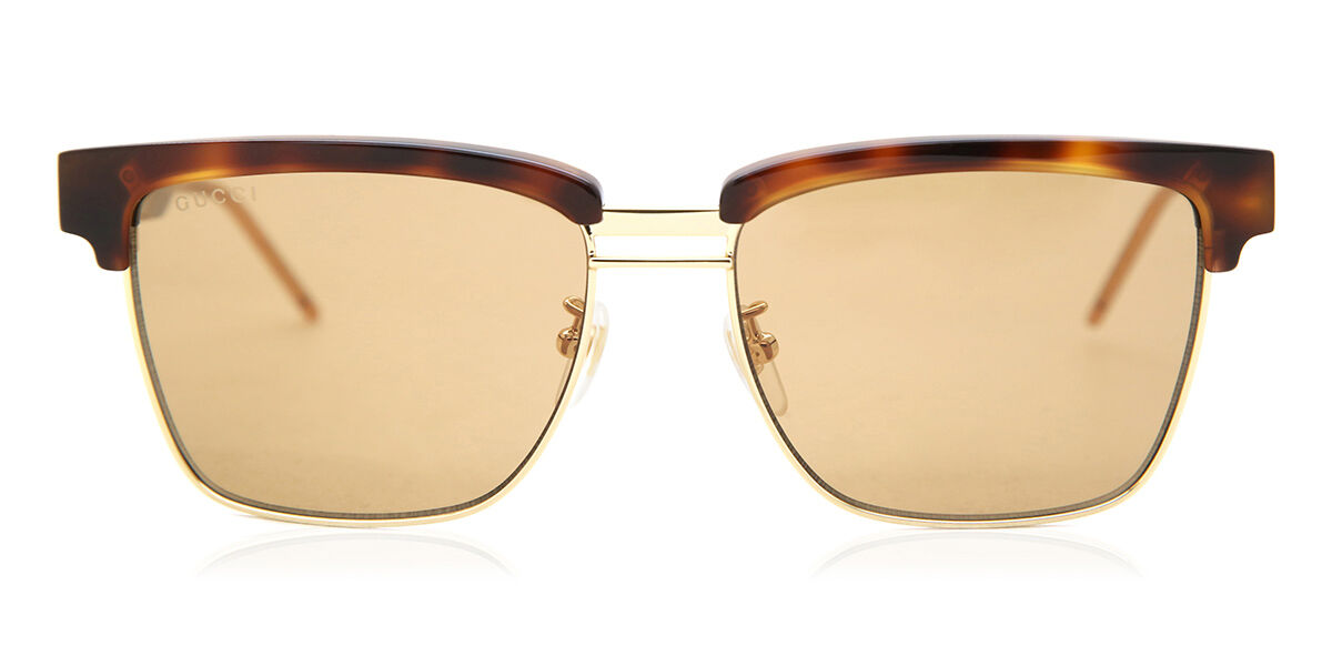 Image of Gucci GG1365S 006 Óculos de Sol Tortoiseshell Masculino BRLPT