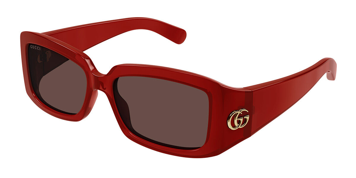 Image of Gucci GG1403SK Formato Asiático 003 Óculos de Sol Vinho Feminino BRLPT