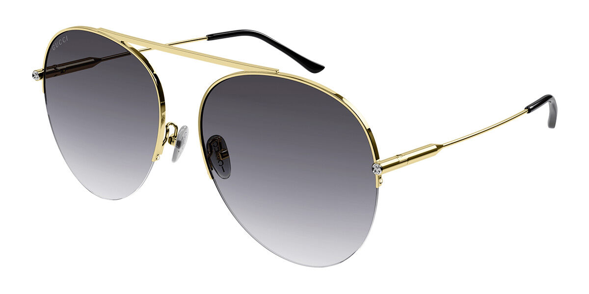 Image of Gucci GG1413S 001 Óculos de Sol Dourados Feminino BRLPT