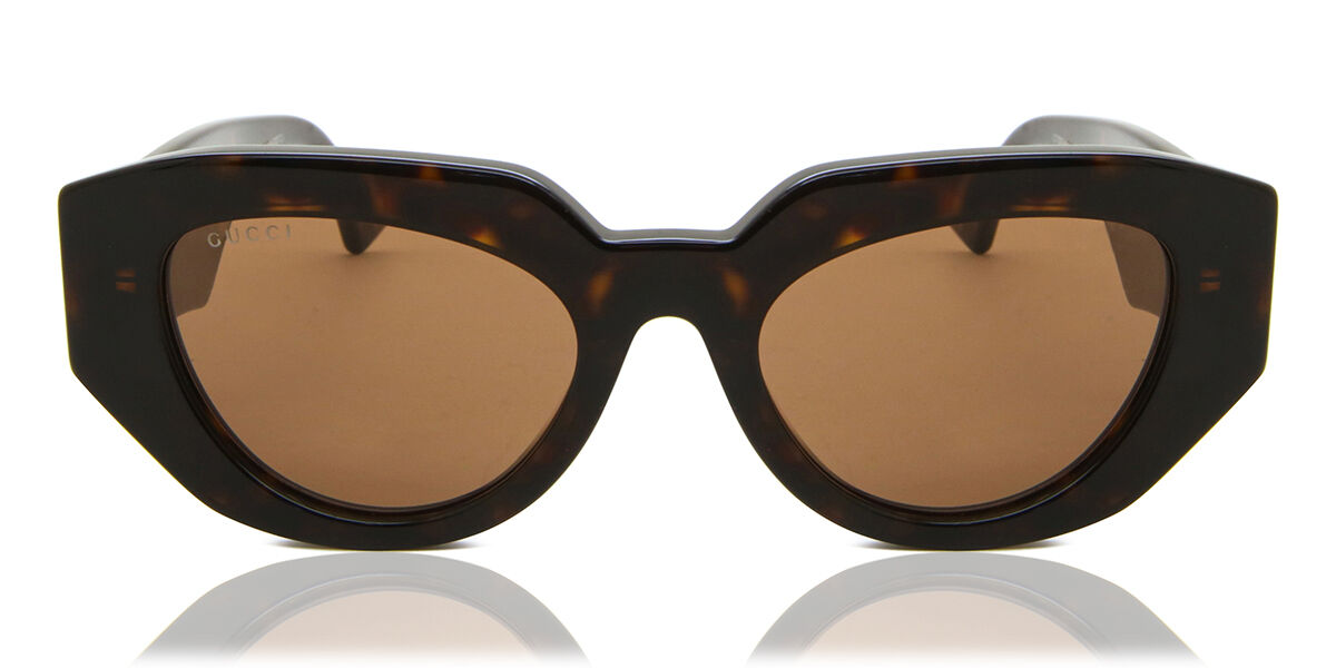 Image of Gucci GG1421S 002 Óculos de Sol Tortoiseshell Feminino PRT