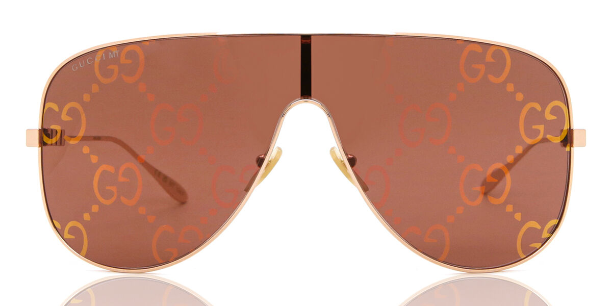 Image of Gucci GG1436S 003 Óculos de Sol Feminino Dourados BRLPT